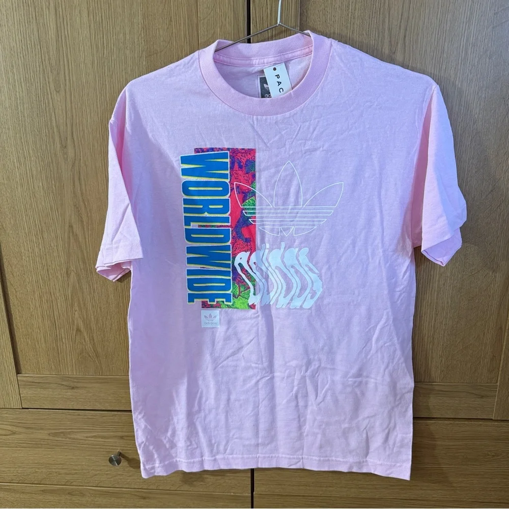 Brand new with tags Men’s Pink Adidas T-Shirt